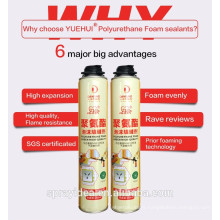 High quality whosale waterproof spray polyurethane PU foam glue for construction